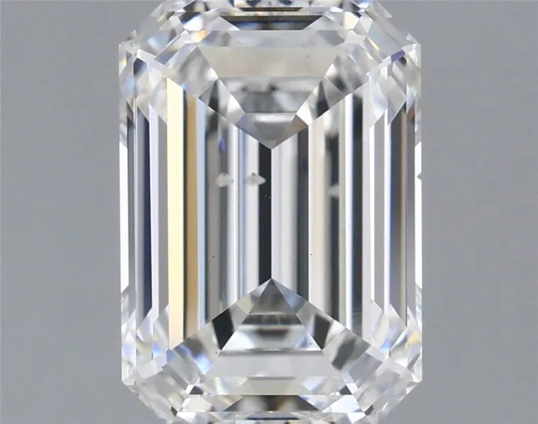 2.01ct Emerald Lab Grown Diamond (Colour F, Clarity SI1, IGI Certified)