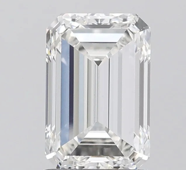 2.01ct Emerald Lab Grown Diamond (Colour G, Clarity VVS2, IGI Certified)