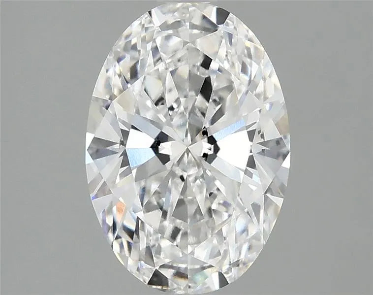 2.01ct Oval Lab Grown Diamond (Colour E, Clarity SI1, IGI Certified)