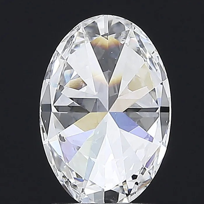 2.01ct Oval Lab Grown Diamond (Colour E, Clarity SI1, IGI Certified)