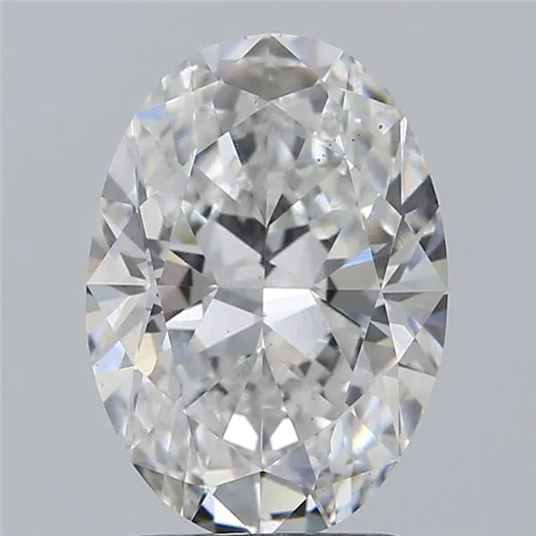 2.01ct Oval Lab Grown Diamond (Colour E, Clarity VS2, IGI Certified)