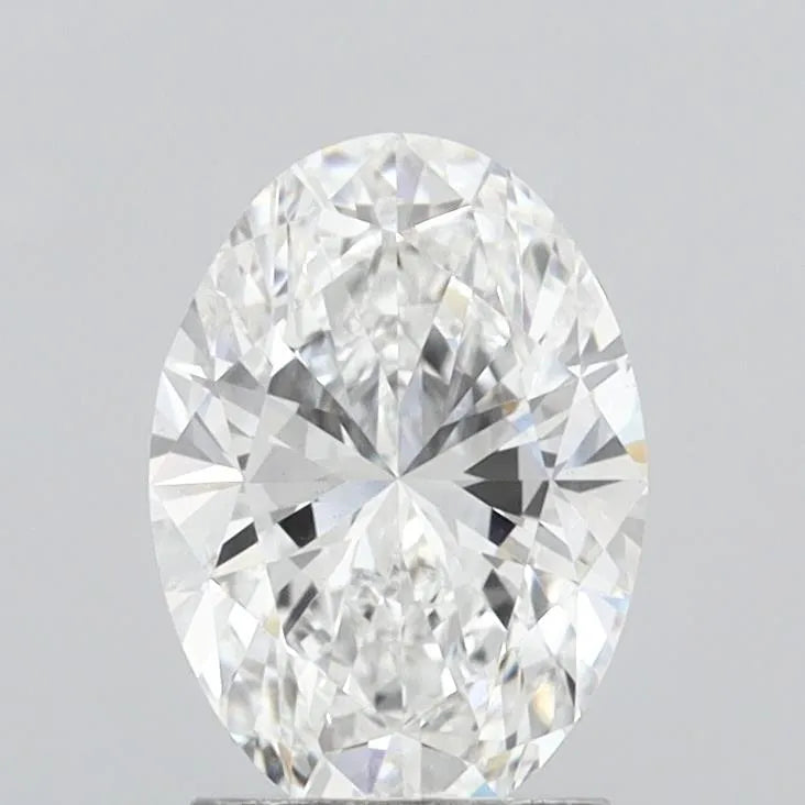 2.01ct Oval Lab Grown Diamond (Colour E, Clarity VS2, IGI Certified)