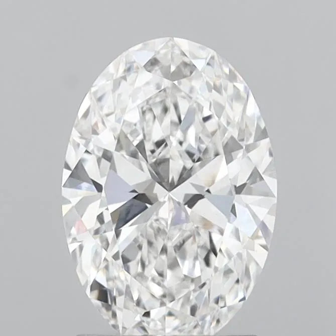 2.01ct Oval Lab Grown Diamond (Colour E, Clarity VVS2, IGI Certified)