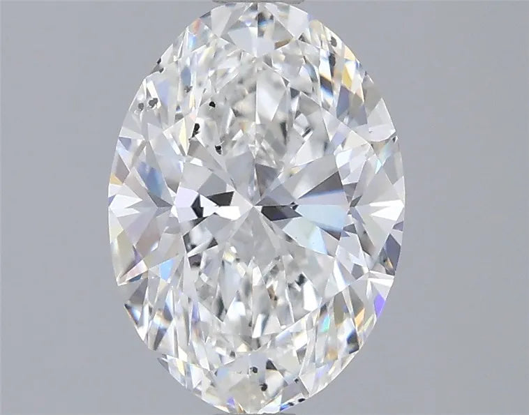 2.01ct Oval Lab Grown Diamond (Colour F, Clarity SI1, IGI Certified)