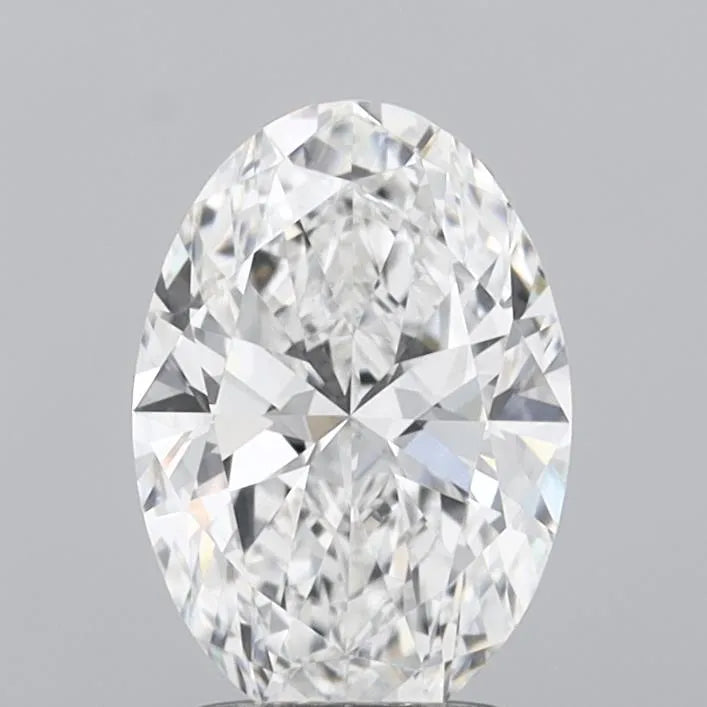 2.01ct Oval Lab Grown Diamond (Colour F, Clarity VVS2, IGI Certified)