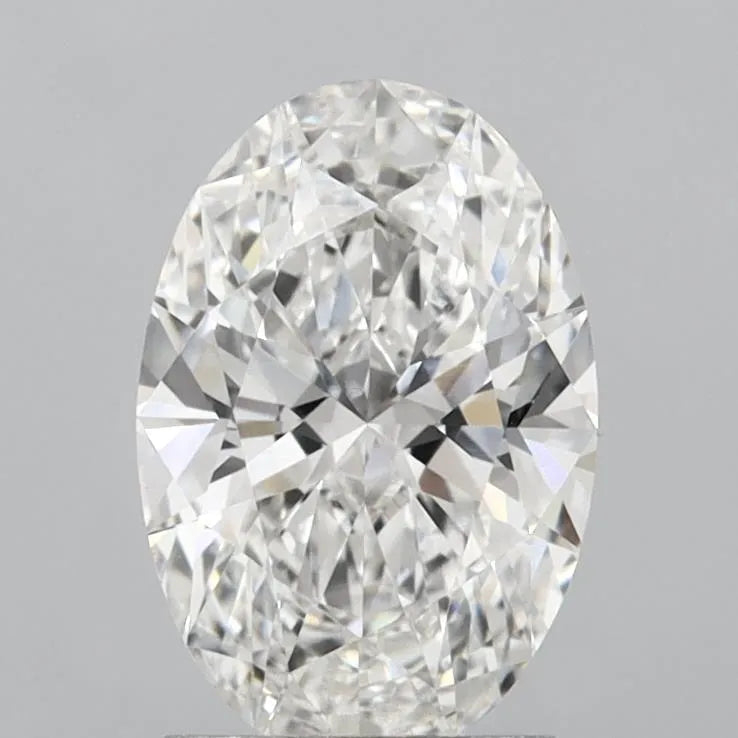 2.01ct Oval Lab Grown Diamond (Colour F, Clarity VVS2, IGI Certified)