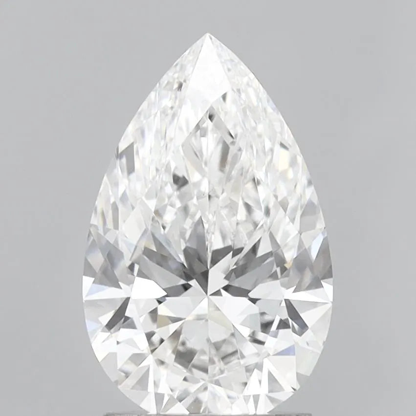 2.01ct Pear Lab Grown Diamond (Colour E, Clarity VS2, IGI Certified)