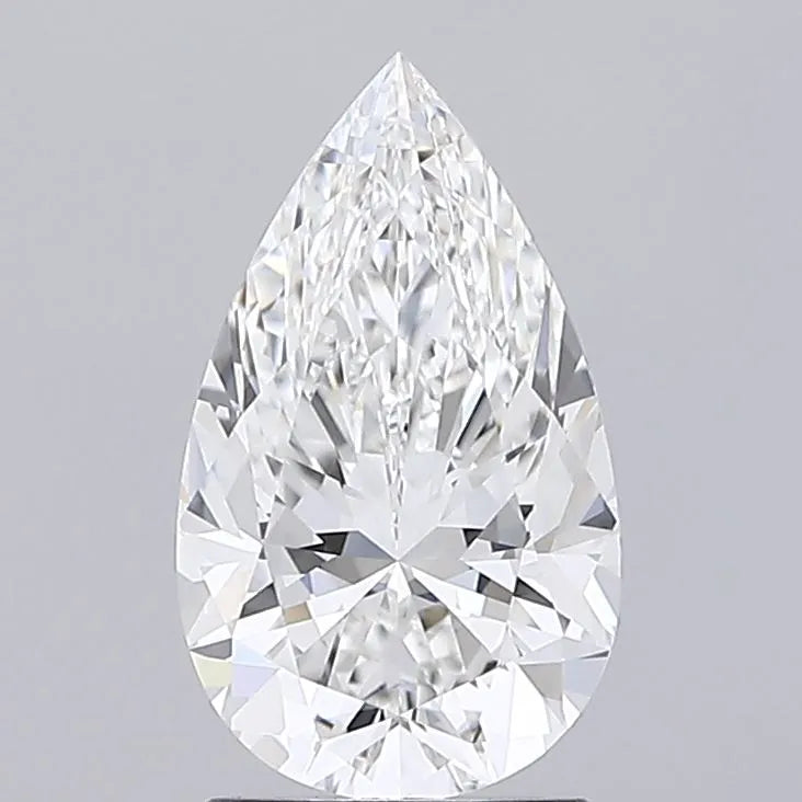 2.01ct Pear Lab Grown Diamond (Colour E, Clarity VVS1, IGI Certified)