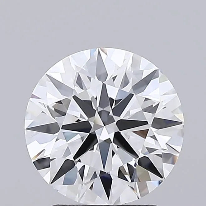 2.01ct Round Lab Grown Diamond (Colour D, Clarity IF, Cut ID, IGI Certified)