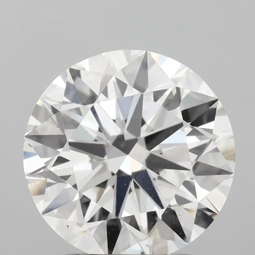 2.01ct Round Lab Grown Diamond (Colour E, Clarity VS2, Cut ID, IGI Certified)
