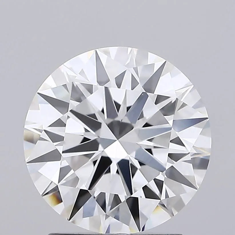 2.01ct Round Lab Grown Diamond (Colour E, Clarity VVS2, Cut EX, IGI Certified)