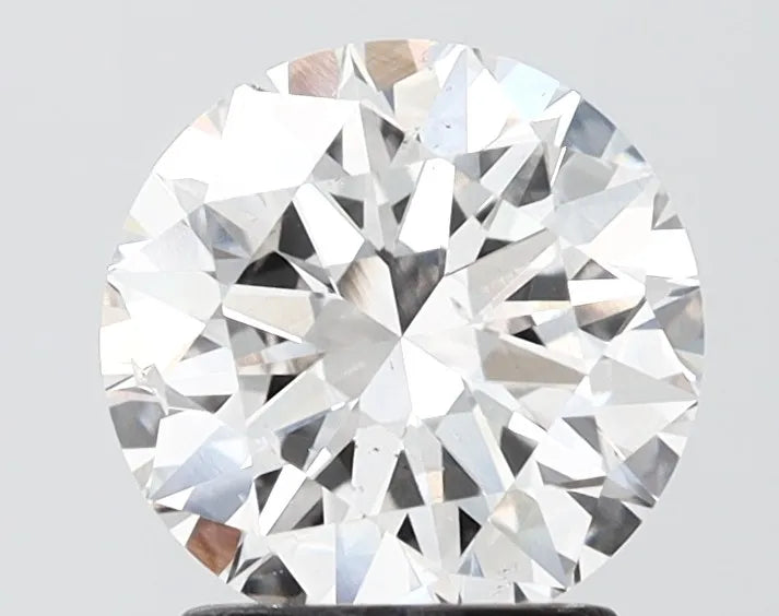 2.01ct Round Lab Grown Diamond (Colour F, Clarity SI1, Cut EX, IGI Certified)