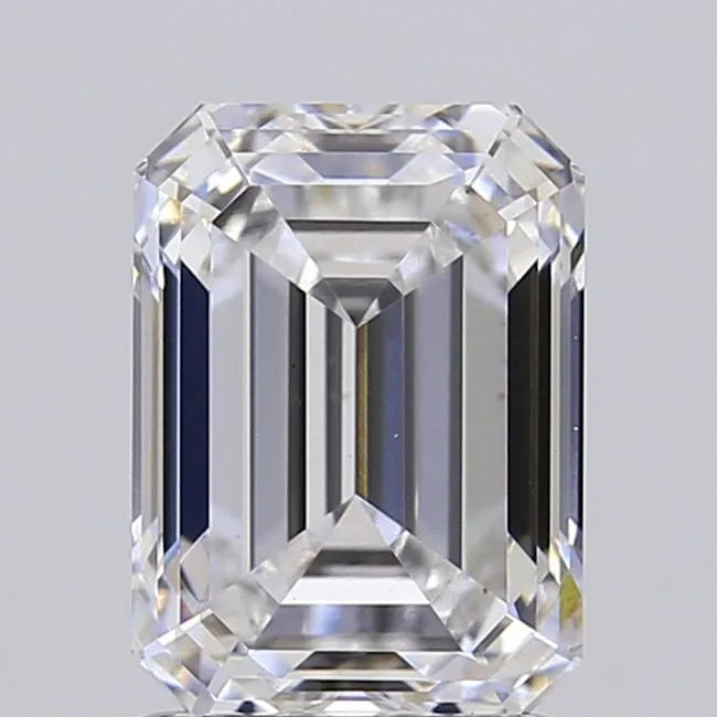 2.02ct Emerald Lab Grown Diamond (Colour D, Clarity VS2, IGI Certified)
