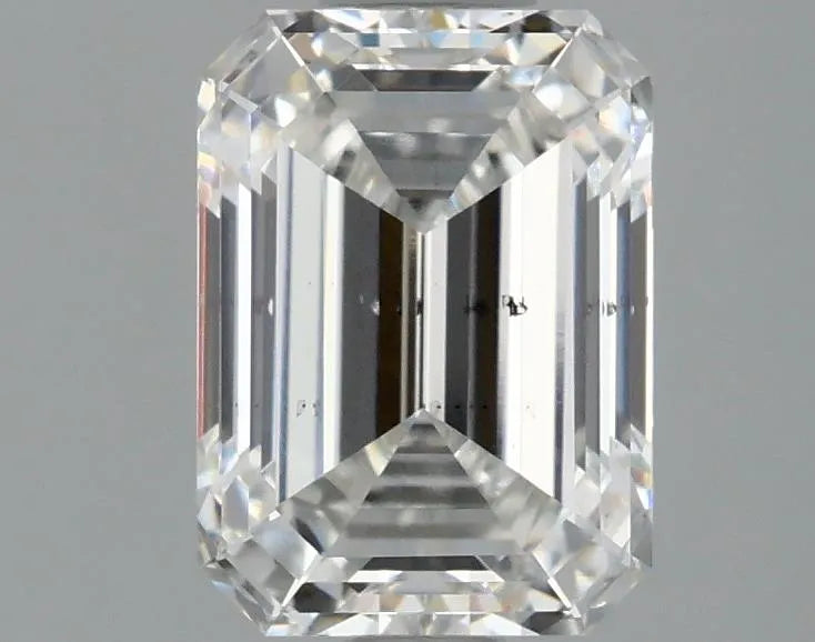 2.02ct Emerald Lab Grown Diamond (Colour E, Clarity SI1, IGI Certified)