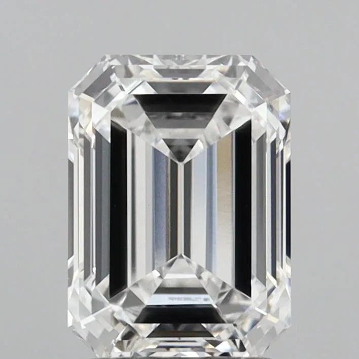 2.02ct Emerald Lab Grown Diamond (Colour E, Clarity VVS2, IGI Certified)