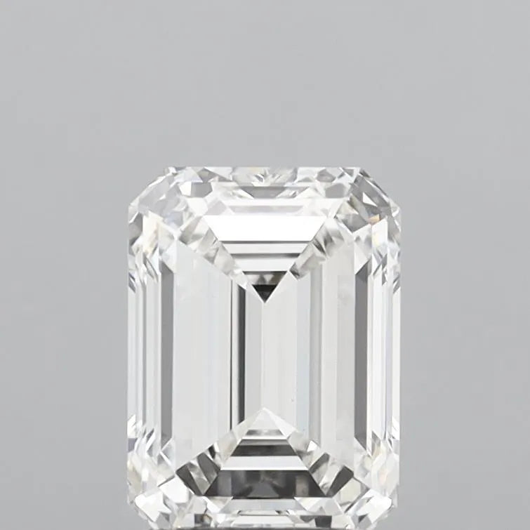2.02ct Emerald Lab Grown Diamond (Colour F, Clarity VVS2, IGI Certified)