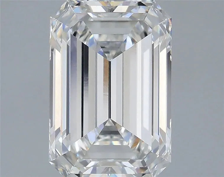 2.02ct Emerald Lab Grown Diamond (Colour F, Clarity VVS2, IGI Certified)