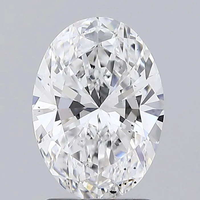2.02ct Oval Lab Grown Diamond (Colour D, Clarity SI1, IGI Certified)