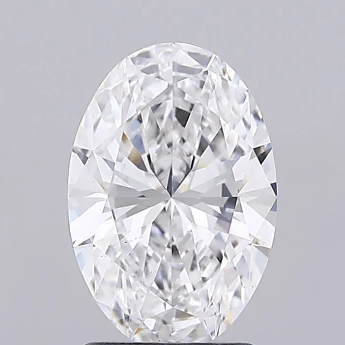 2.02ct Oval Lab Grown Diamond (Colour D, Clarity VS2, IGI Certified)