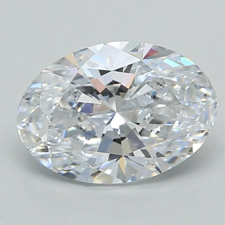 2.02ct Oval Lab Grown Diamond (Colour D, Clarity VVS1, IGI Certified)