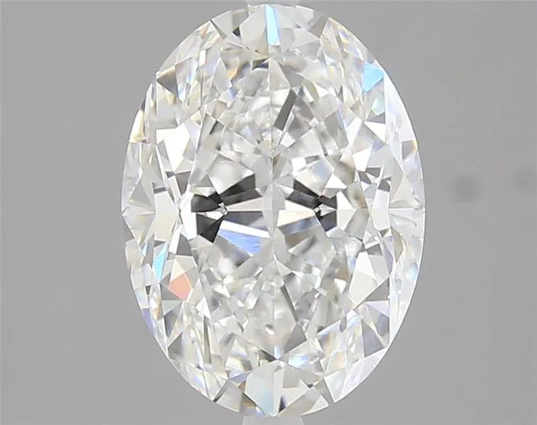 2.02ct Oval Lab Grown Diamond (Colour D, Clarity VVS2, IGI Certified)