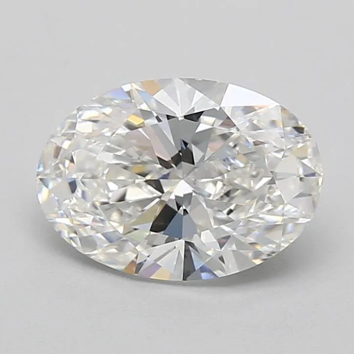 2.02ct Oval Lab Grown Diamond (Colour E, Clarity IF, IGI Certified)