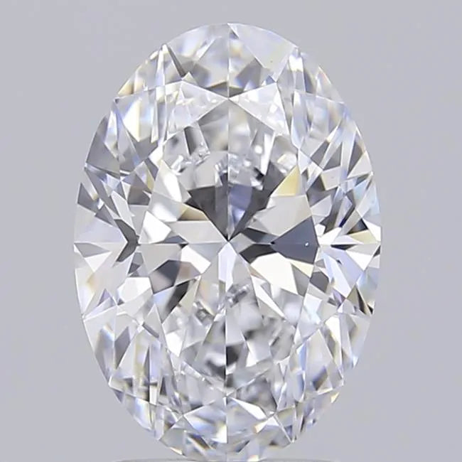 2.02ct Oval Lab Grown Diamond (Colour E, Clarity IF, IGI Certified)