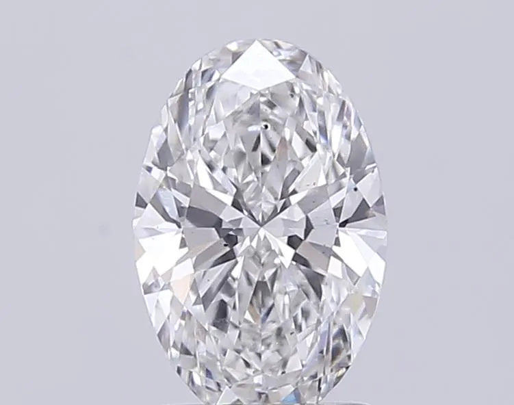 2.02ct Oval Lab Grown Diamond (Colour E, Clarity VS2, IGI Certified)