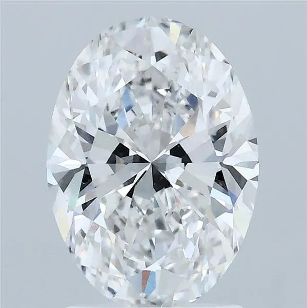 2.02ct Oval Lab Grown Diamond (Colour E, Clarity VVS2, IGI Certified)