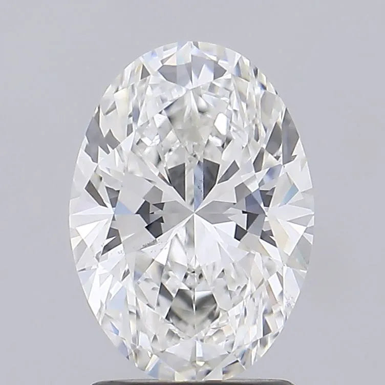2.02ct Oval Lab Grown Diamond (Colour F, Clarity VS2, IGI Certified)