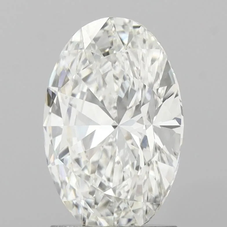 2.02ct Oval Lab Grown Diamond (Colour F, Clarity VVS2, IGI Certified)