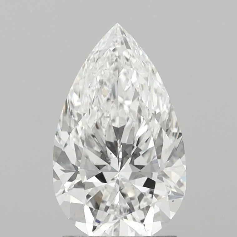 2.02ct Pear Lab Grown Diamond (Colour E, Clarity VVS2, IGI Certified)