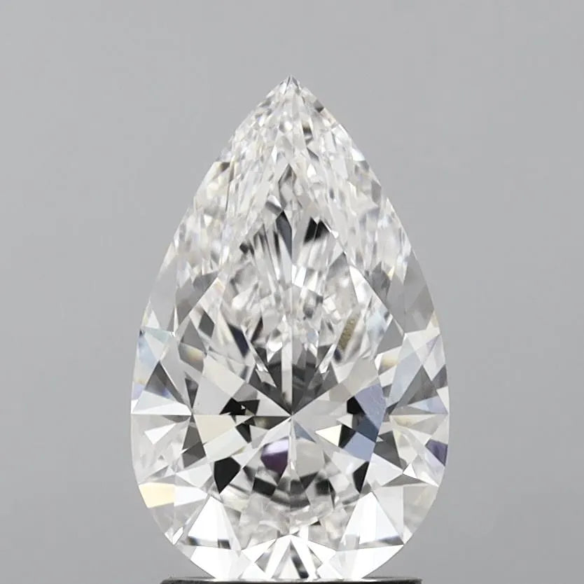 2.02ct Pear Lab Grown Diamond (Colour F, Clarity VS1, IGI Certified)