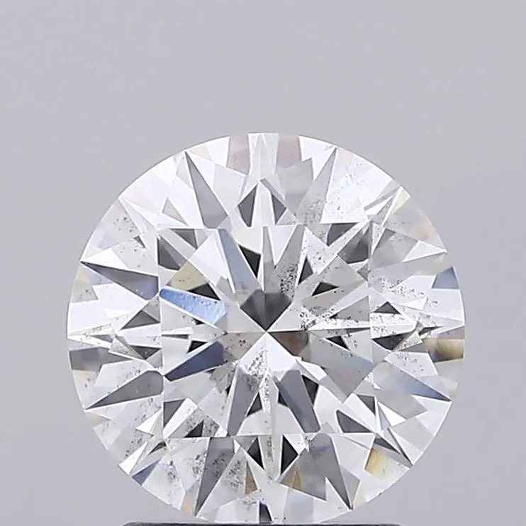 2.02ct Round Lab Grown Diamond (Colour D, Clarity SI1, Cut ID, IGI Certified)