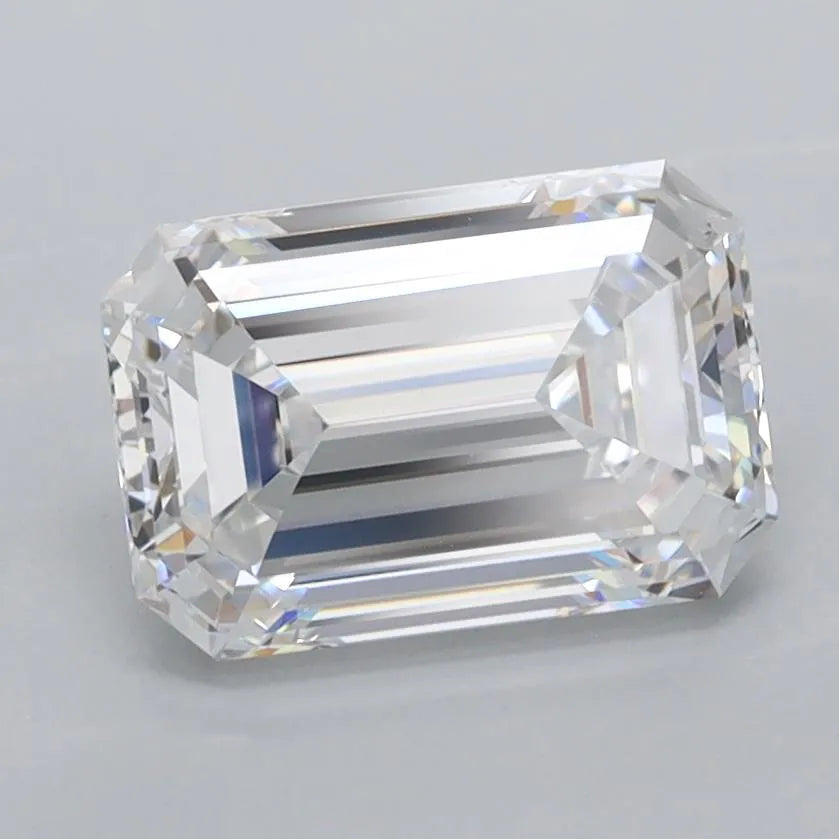 2.03ct Emerald Lab Grown Diamond (Colour D, Clarity FL, IGI Certified)