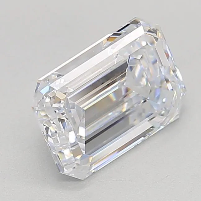 2.03ct Emerald Lab Grown Diamond (Colour E, Clarity VVS2, IGI Certified)