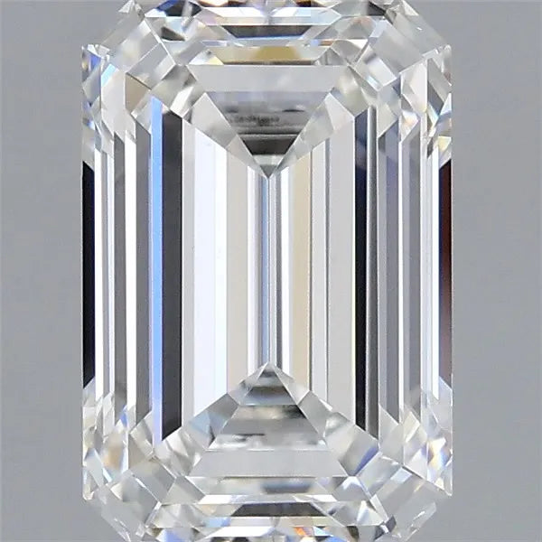 2.03ct Emerald Lab Grown Diamond (Colour E, Clarity VVS2, IGI Certified)
