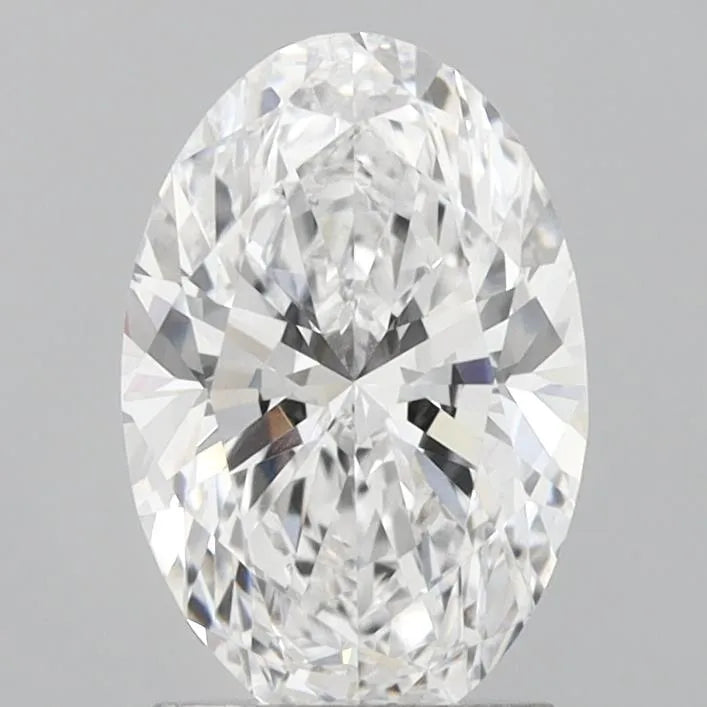 2.03ct Oval Lab Grown Diamond (Colour D, Clarity VVS1, IGI Certified)