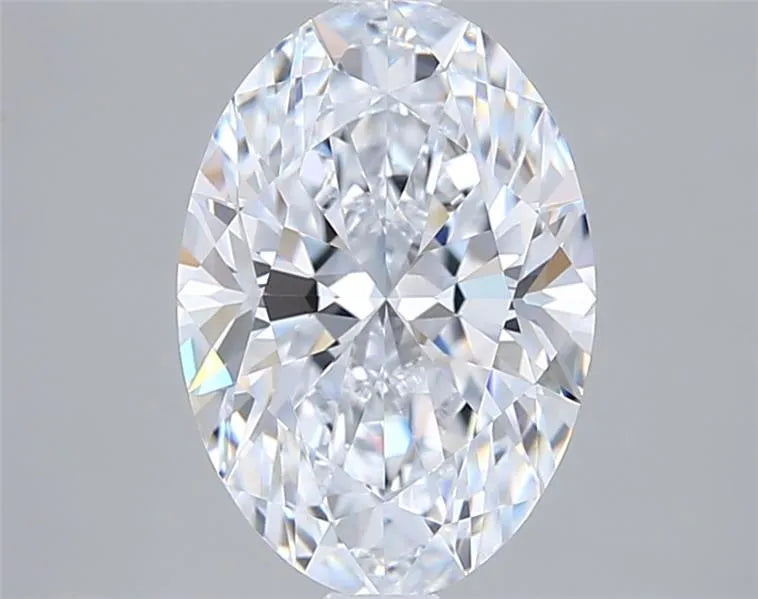 2.03ct Oval Lab Grown Diamond (Colour E, Clarity IF, IGI Certified)