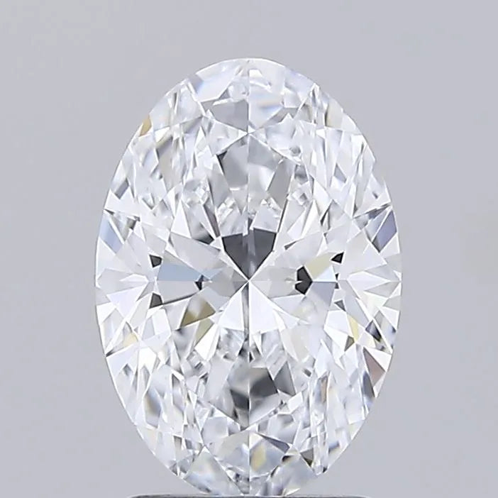 2.03ct Oval Lab Grown Diamond (Colour E, Clarity IF, IGI Certified)