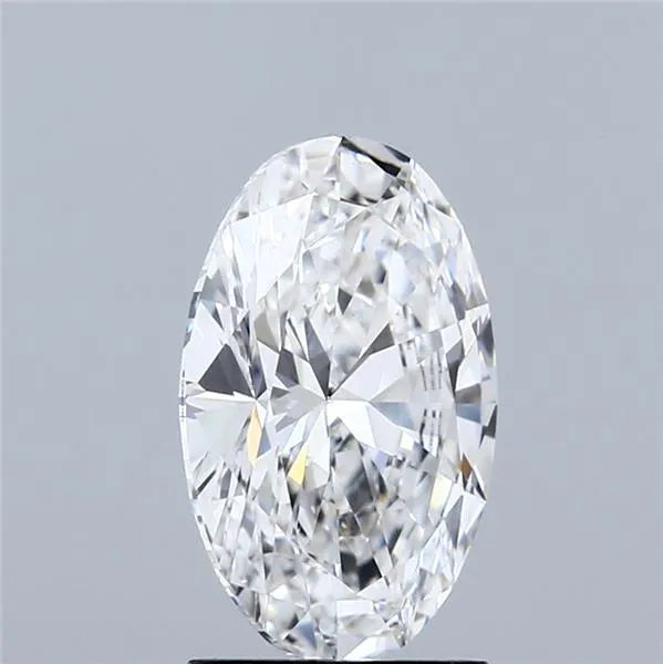 2.03ct Oval Lab Grown Diamond (Colour E, Clarity VVS2, IGI Certified)