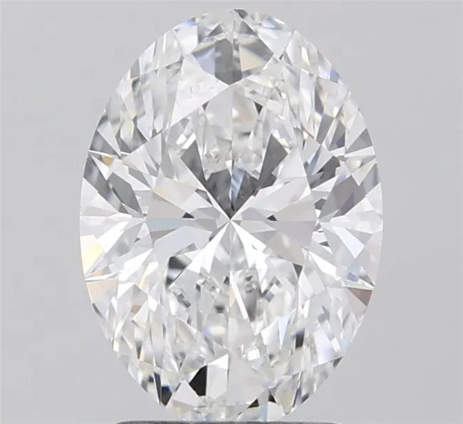 2.03ct Oval Lab Grown Diamond (Colour E, Clarity VVS2, IGI Certified)