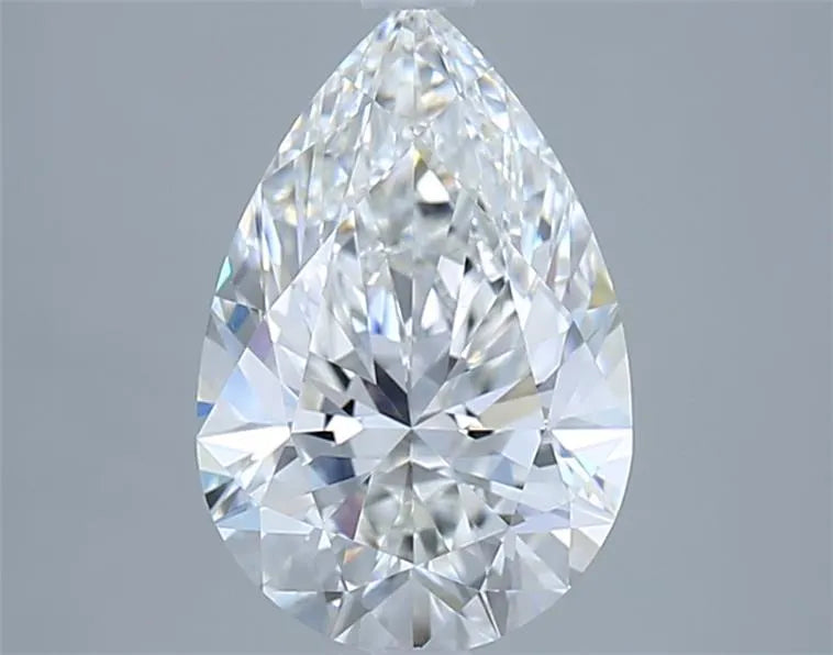 2.03ct Pear Lab Grown Diamond (Colour E, Clarity VVS1, IGI Certified)