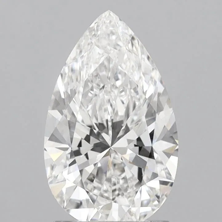 2.03ct Pear Lab Grown Diamond (Colour E, Clarity VVS2, IGI Certified)