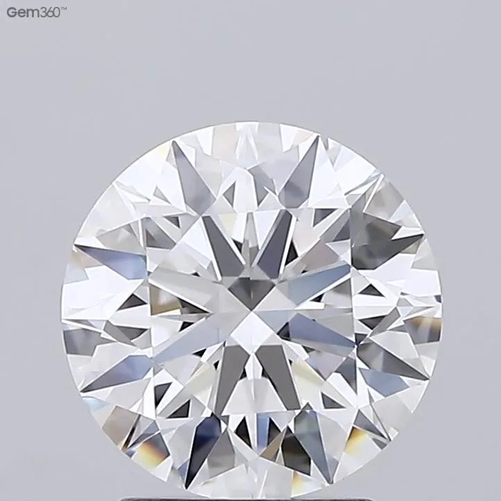 2.03ct Round Lab Grown Diamond (Colour D, Clarity IF, Cut ID, IGI Certified)