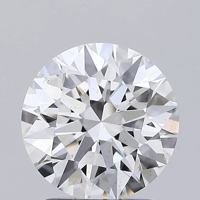 2.03ct Round Lab Grown Diamond (Colour E, Clarity SI1, Cut ID, IGI Certified)