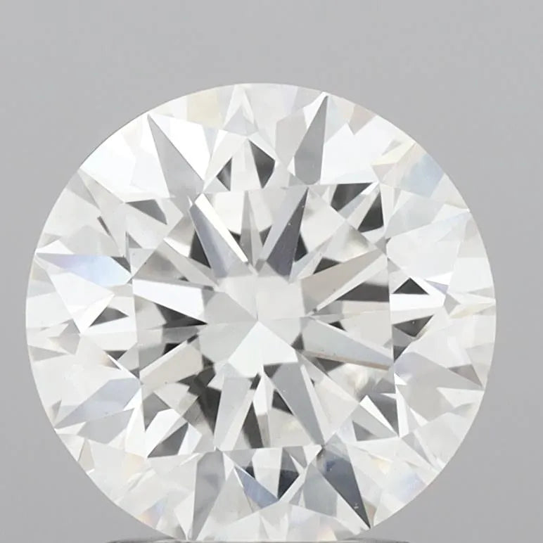 2.03ct Round Lab Grown Diamond (Colour F, Clarity SI1, Cut ID, IGI Certified)