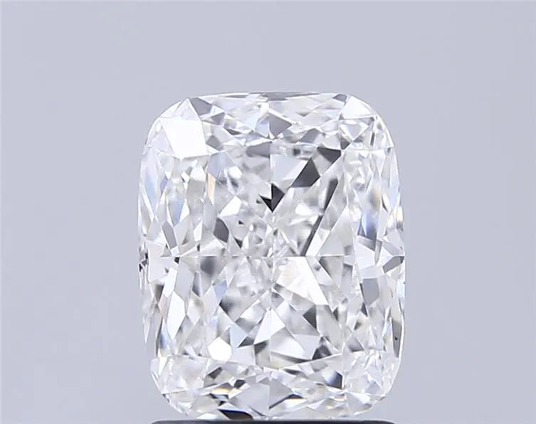 2.04ct Cushion modified Lab Grown Diamond (Colour E, Clarity VVS2, IGI Certified)