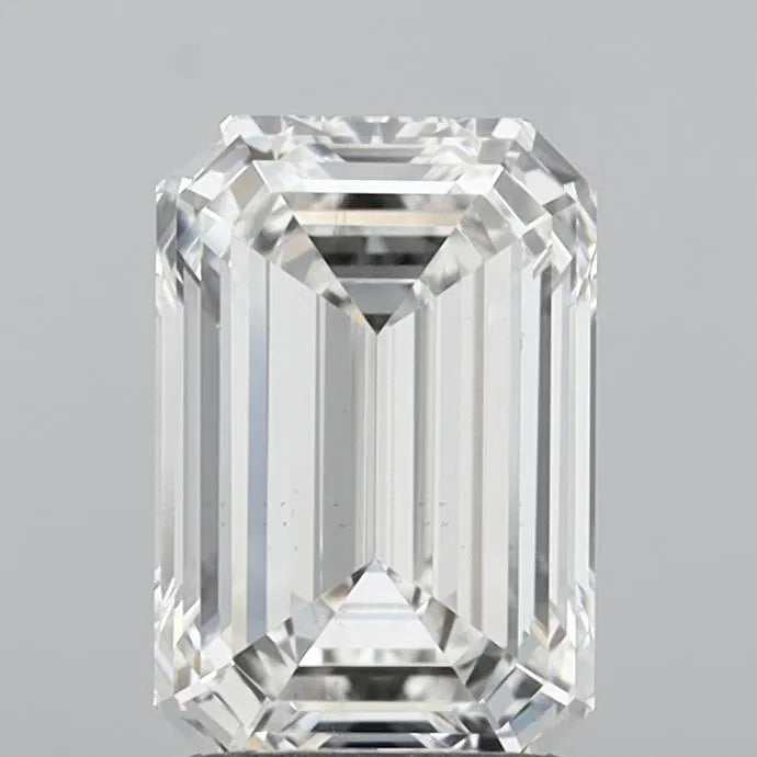 2.04ct Emerald Lab Grown Diamond (Colour E, Clarity VS2, IGI Certified)