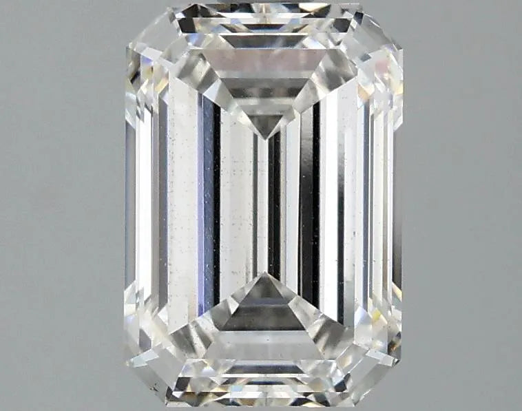 2.04ct Emerald Lab Grown Diamond (Colour F, Clarity SI1, IGI Certified)